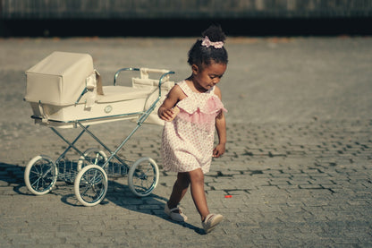 Bebelux Mini Sweet Beig Doll Pram For Younger Girls