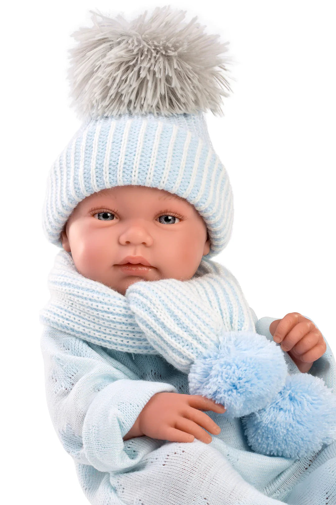 84337 Llorens Blue Bambi Boy Doll 43cm