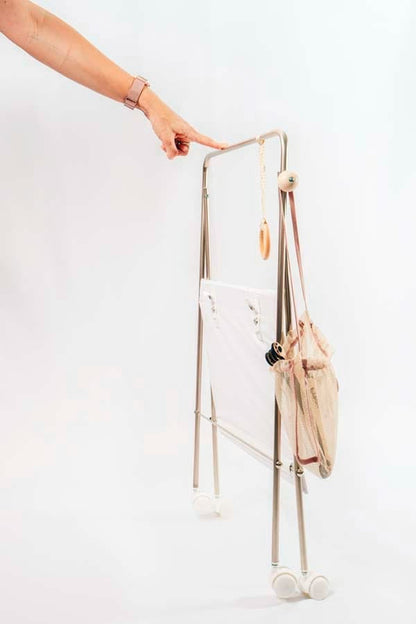 Bebelux Doll Clothes Rail, Doll Changer & Bag