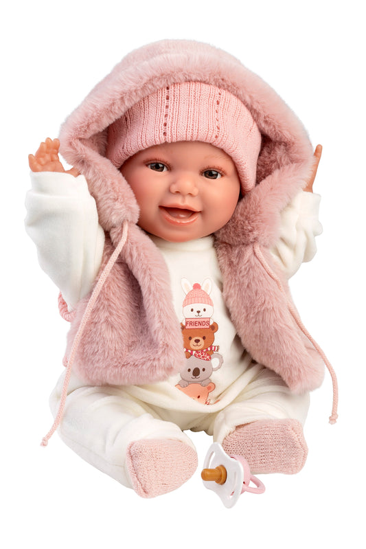 63814 Chloe Smile Laughig Doll 38cm