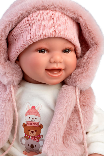 63814 Chloe Smile Laughig Doll 38cm