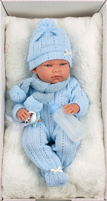 73823 Nico Boy Doll With Cushion 40cm