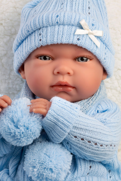 73823 Nico Boy Doll With Cushion 40cm