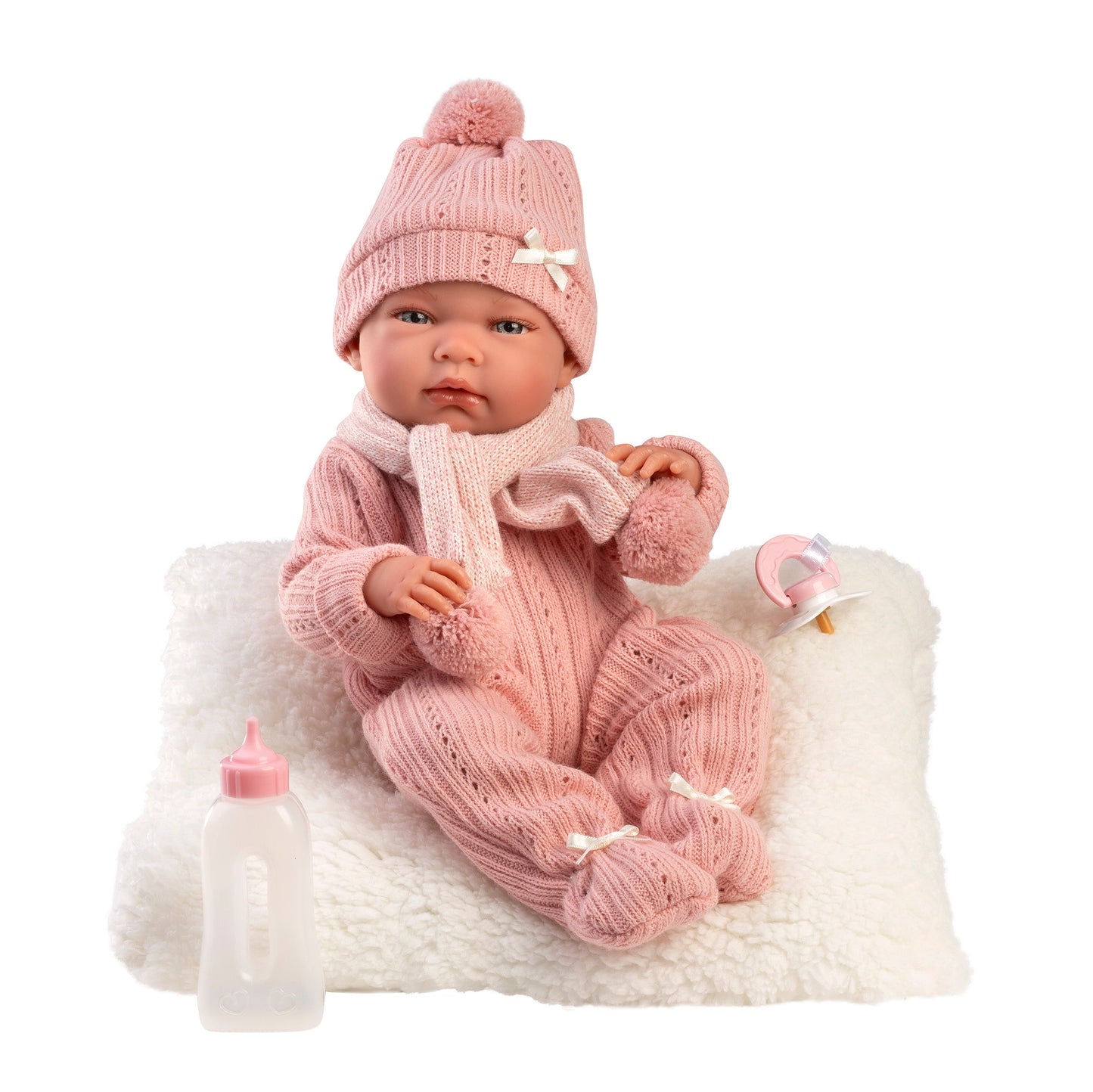 73824 Nica Girl Doll With Cushion 40cm