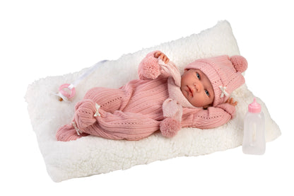 73824 Nica Girl Doll With Cushion 40cm