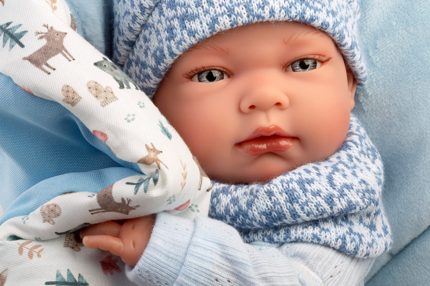 73825 Nico Boy Doll With Sleeping Bag 40cm