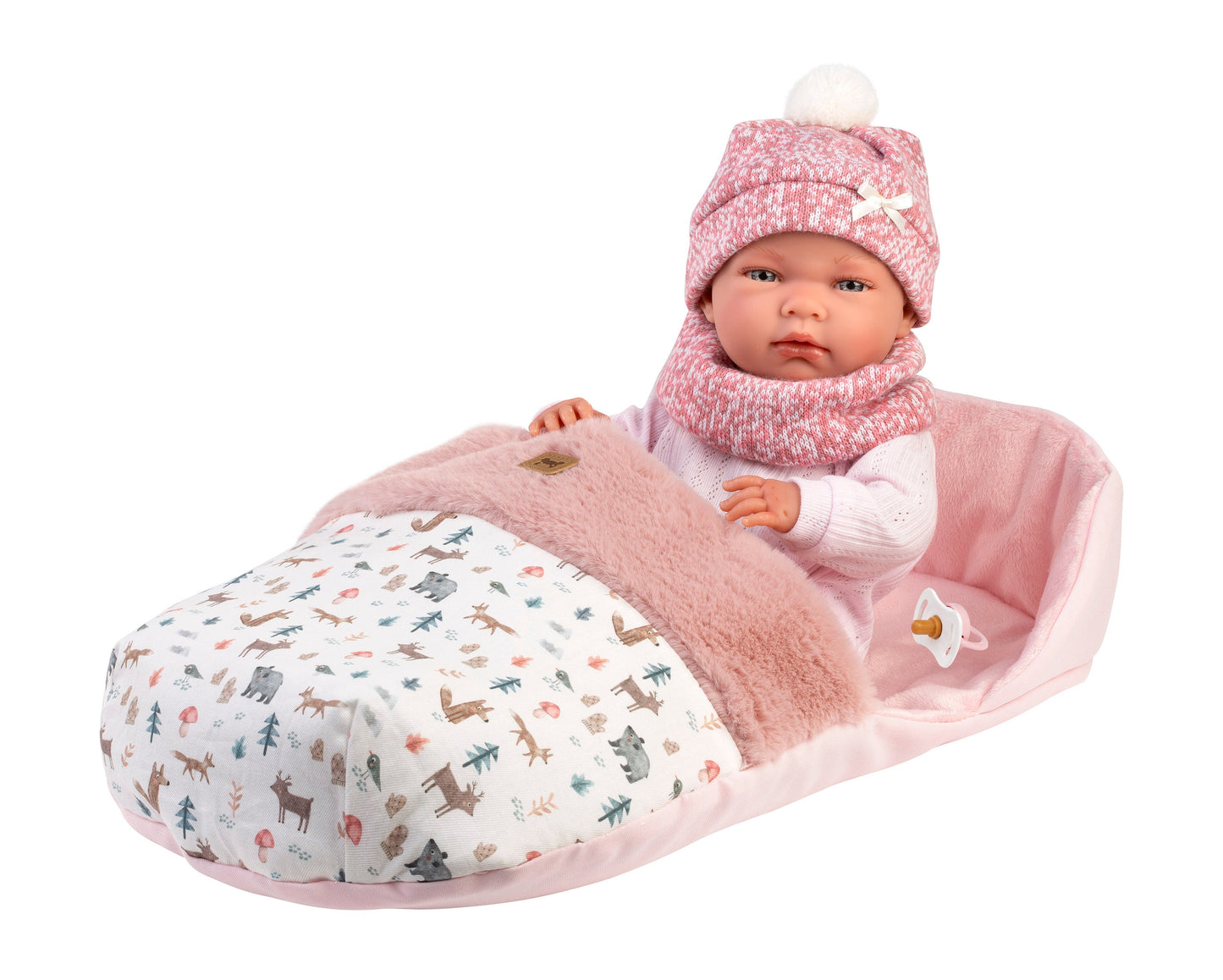 73826 Nica Girl Doll With Sleeping Bag 40cm