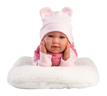 74140 Mimi Smile Laughing Doll With Baby Carrier 42cm