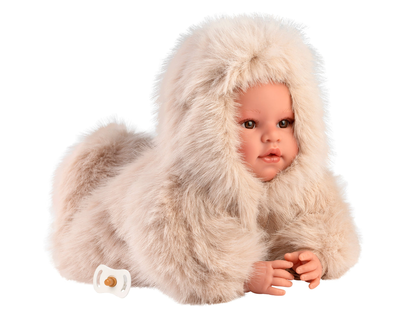 74504 Leo Crying Baby Doll Teddy Bear Suit