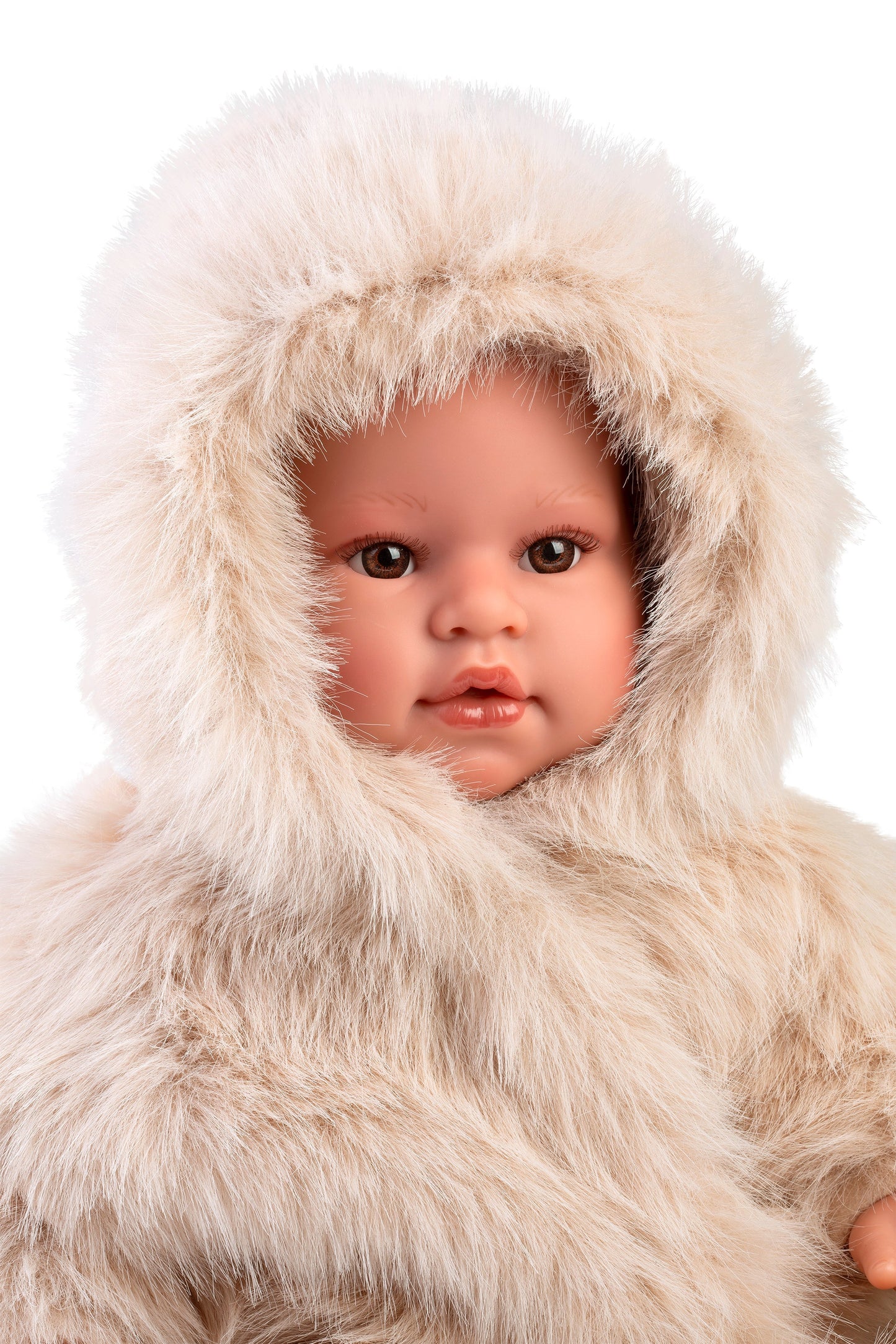 74504 Leo Crying Baby Doll Teddy Bear Suit