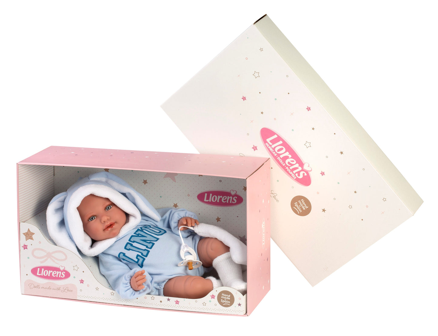 74509 Lino Crybaby With Cushion 45cm