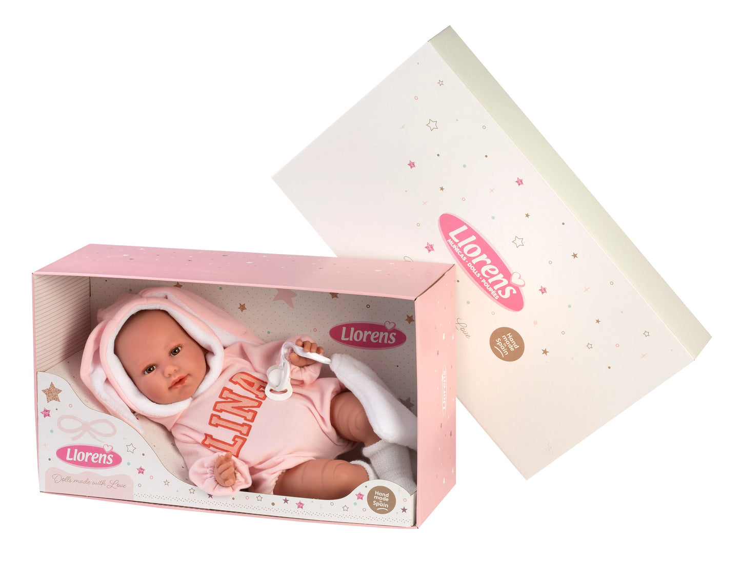 74510 Lina Crybaby With Cushion 45cm