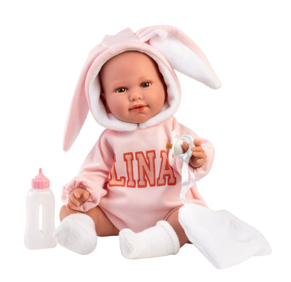 74510 Lina Crybaby With Cushion 45cm