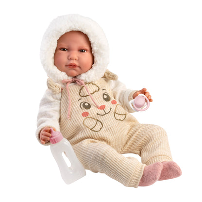 74514 Luis Crybaby With Cushion 45cm