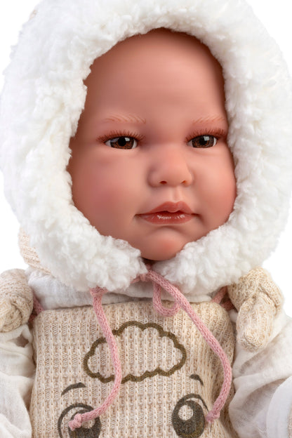 74514 Luis Crybaby With Cushion 45cm