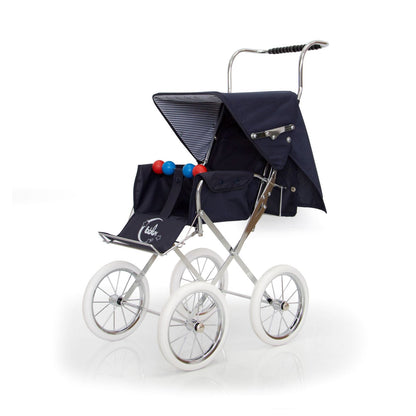 Bebelux Navy Paris Doll Pram Pushchair