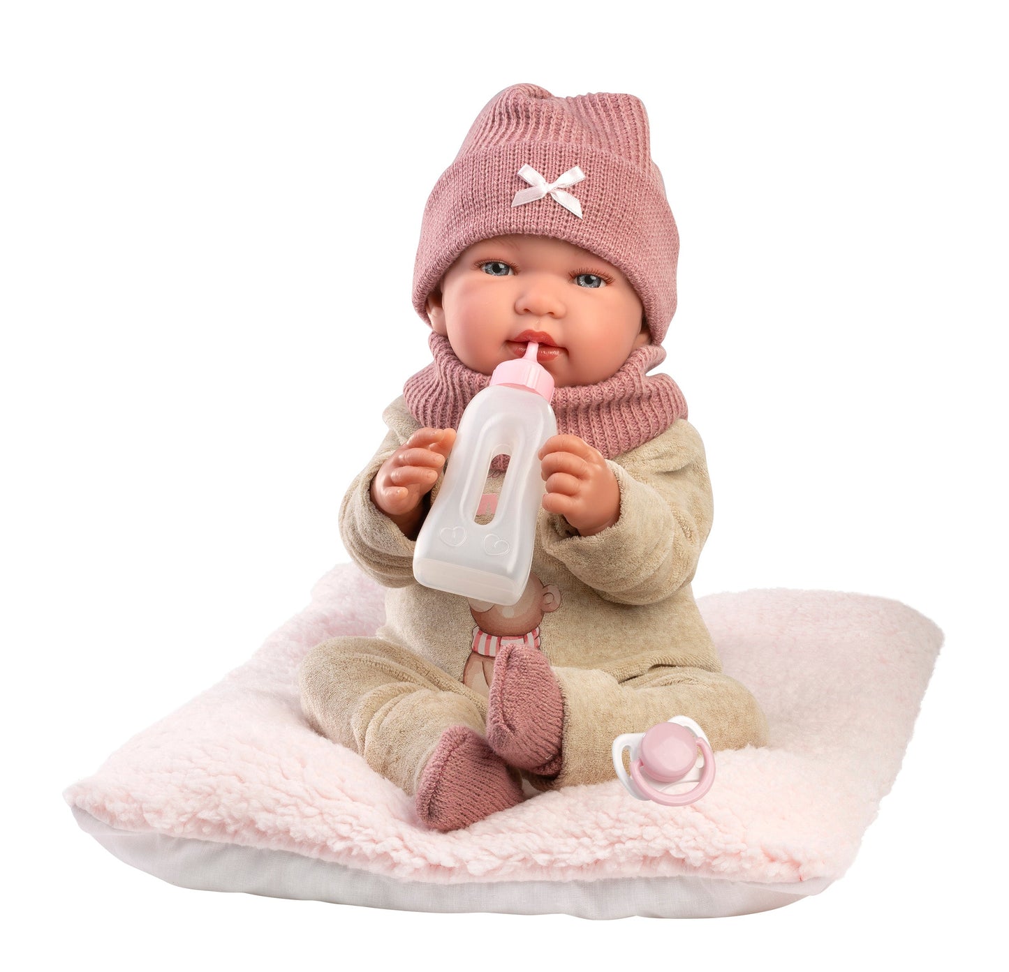 84488 Tina Crybaby With Cushion 44cm