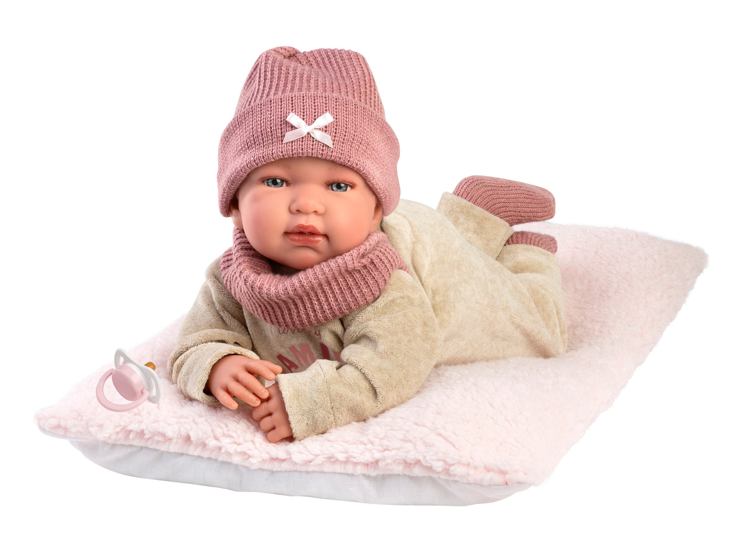 84488 Tina Crybaby With Cushion 44cm