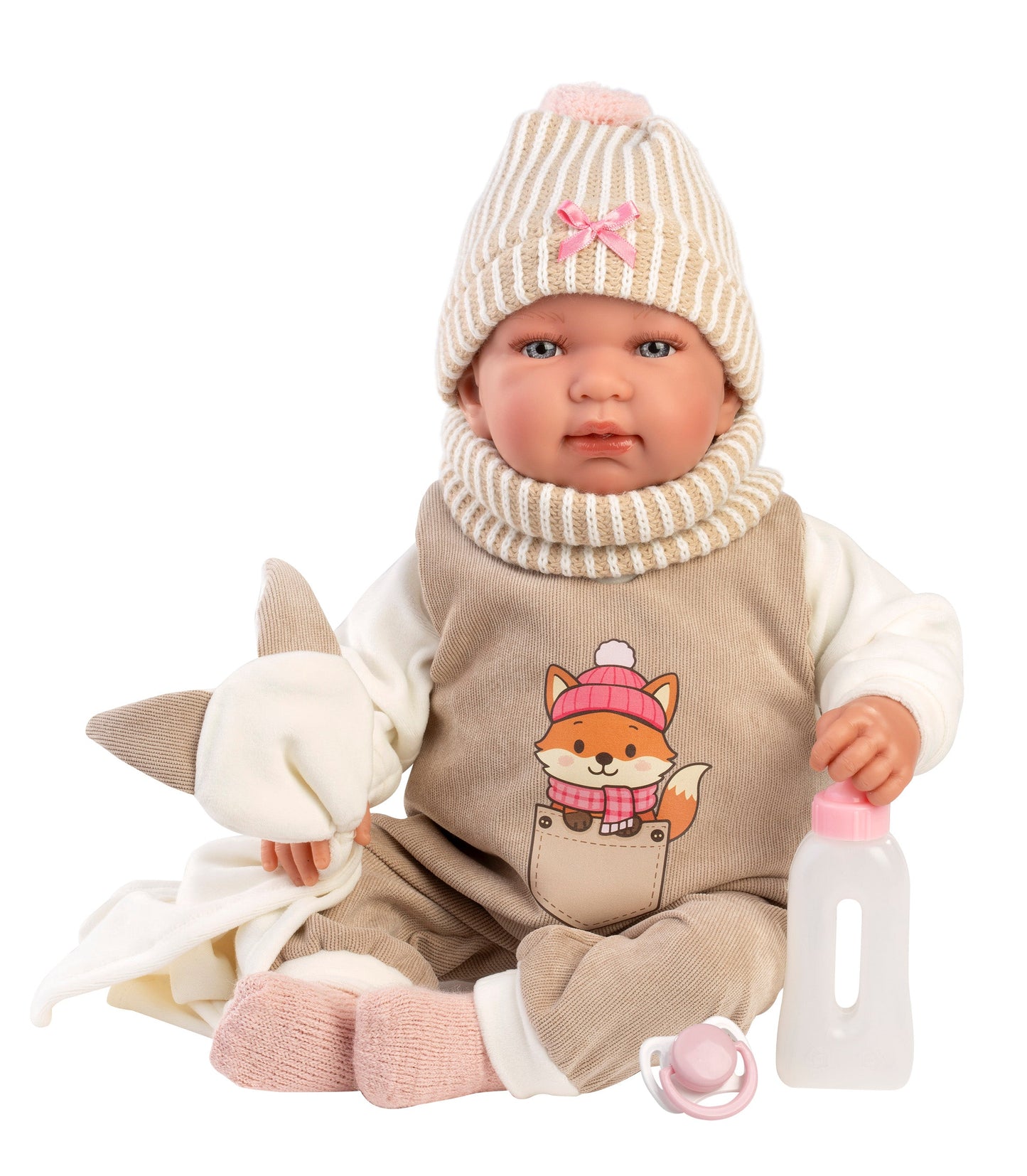 84490 Tina Crybaby With Cushion 44cm