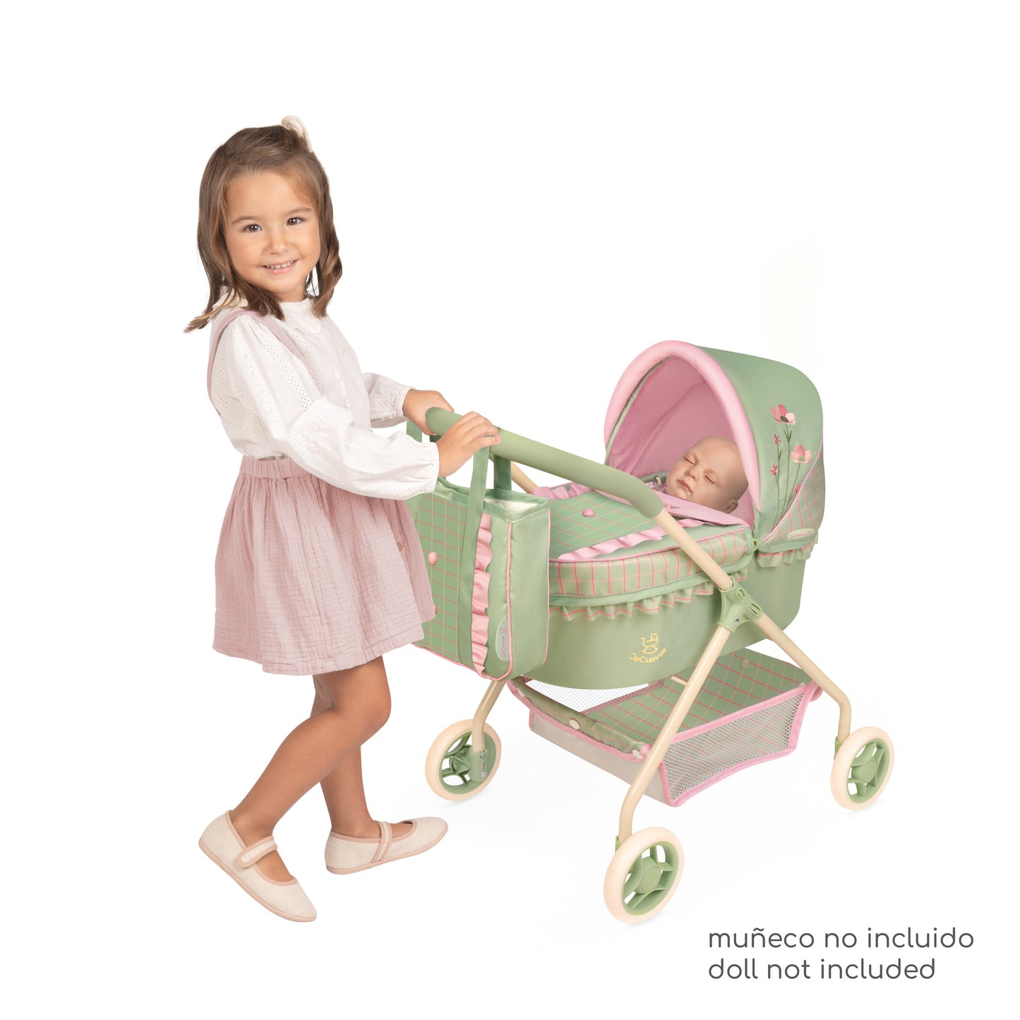 86068 My First Doll Pram - Botanic Collection (under 4 years)