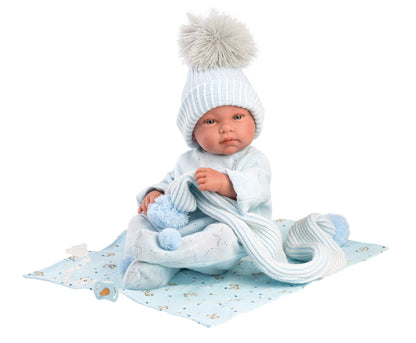 84337 Llorens Blue Bambi Boy Doll 43cm