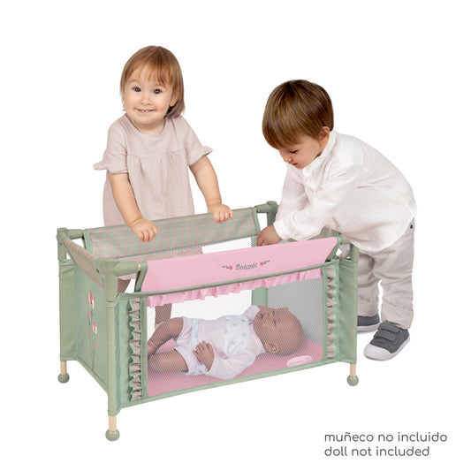 50068 Doll Travel Bed Cot Botanic Collection