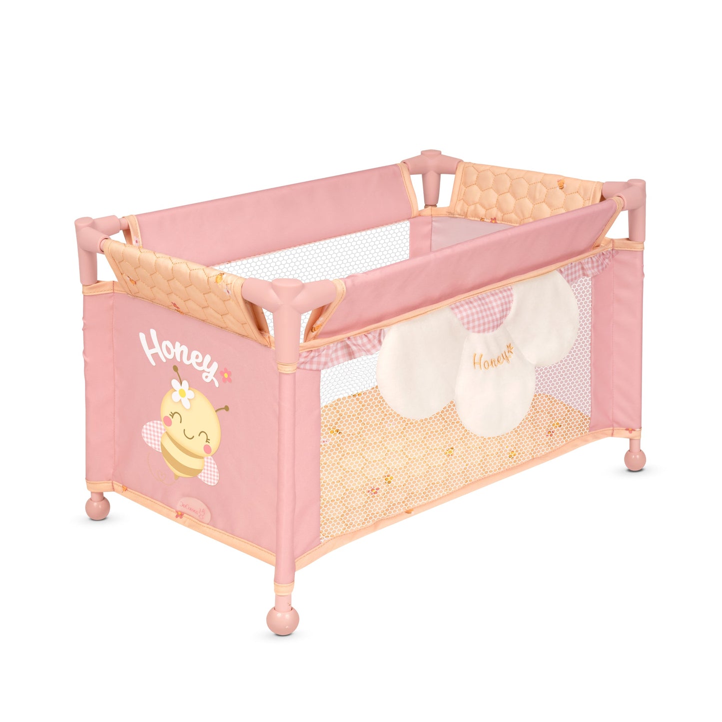 50070 Doll Travel Bed Cot Honey Collection