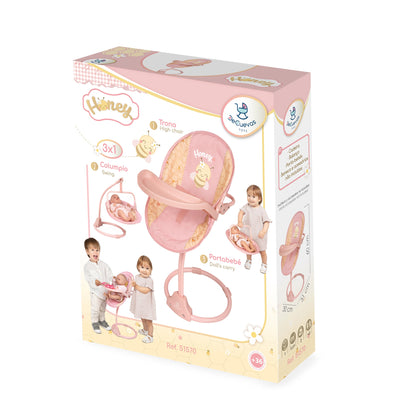 51570 Dolls High SEAT & SWING 3X1 - Honey Collection