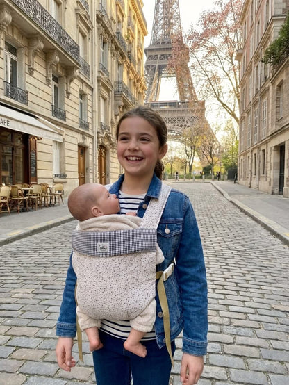 Bebelux Doll Carrier with dummy Holder - Black