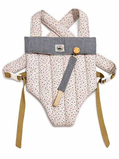 Bebelux Doll Carrier with dummy Holder - Black