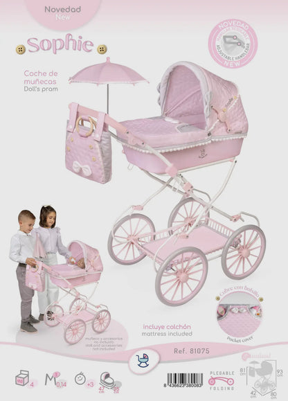 81075 Sophie - Folding pram (age 4 to 9)