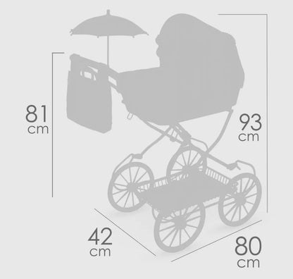 81075 Sophie - Folding pram (age 4 to 9)