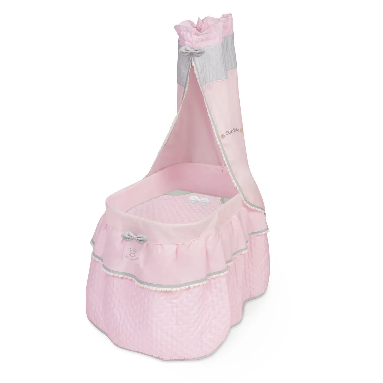 51075 Dolls Crib/Cradle with Canopy Sophie Collection