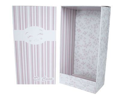 636105 Pink Heart Reborn Silicone Feel Monkey