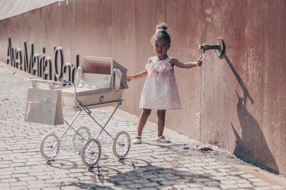Bebelux Mini Sweet Beig Doll Pram For Younger Girls